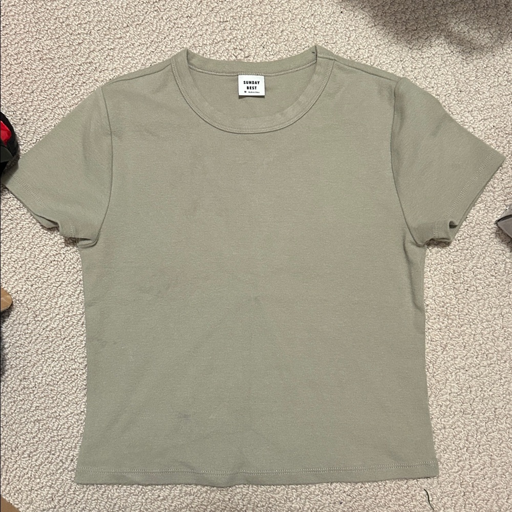 Sunday Best Little Ribbed T-Shirt